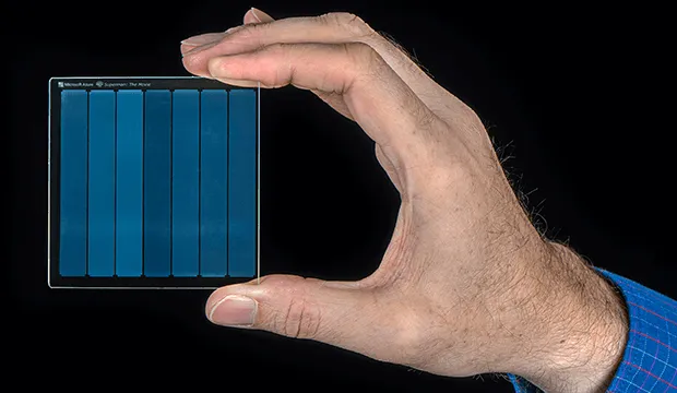 Silica Based Storage by Microsoft