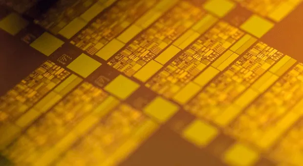 Chip Wafer for Microprocessor